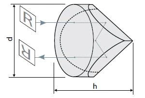 14CCR-1-1 - Corner Cube Retroreflector Prisms photo 1