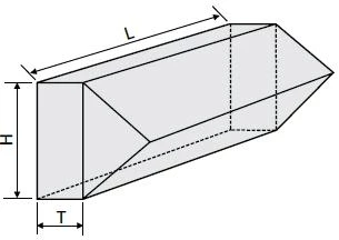 14RPR-5-1 Right-Angle Prisms - Retroreflectors photo 1