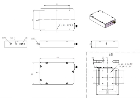 1μm Single Frequency Narrow Linewidth Laser Quantum Optics Application photo 2
