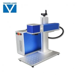 Fiber CO2 Laser Marking Machine For Metal Non-Metal Engraving photo 2
