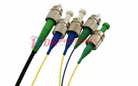 375nm Single Mode Fiber Optical Patch Cord photo 2