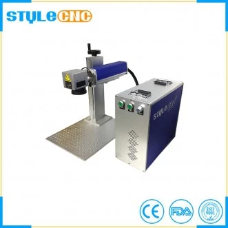 3D Fiber Laser Marking Machine for Engraving on 3D Curved Surface and Metal 3D Relief STJ-30F photo 1