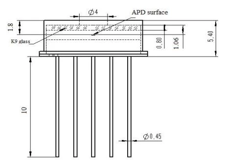 3mm SI APD Preamplifier Module photo 2