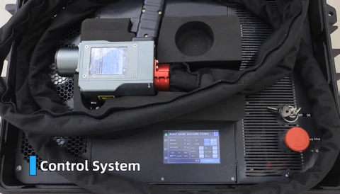 500W Pulse Suitcase Laser Cleaning Machine photo 2