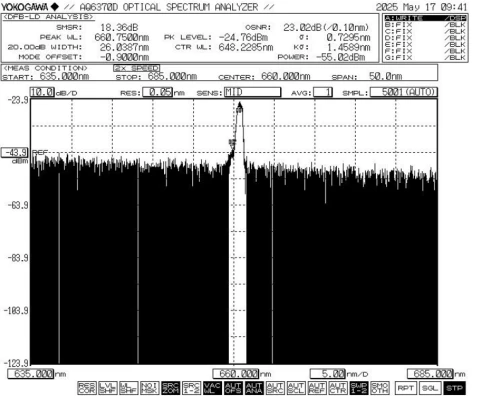 660nm FP Butterfly Laser Diode photo 2
