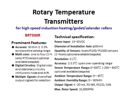 BRT6012 Rotary Temperature Transmitter photo 1