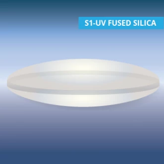 Biconvex Lenses S1-UV Grade Fused Silica photo 1