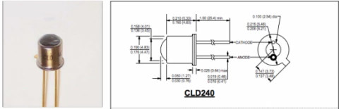 CLD240 Silicon Photodiodes photo 1