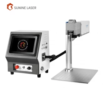 Desktop Fiber Laser Marking Machine with Computer photo 2