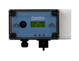 Dual O2-CO2 Monitor 0-25% And 0-10.000 ppm photo 1