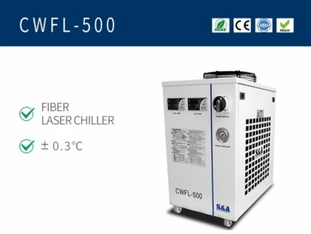 Dual Temperature Water Chiller For 500W Fiber Laser CWFL-500AN photo 1