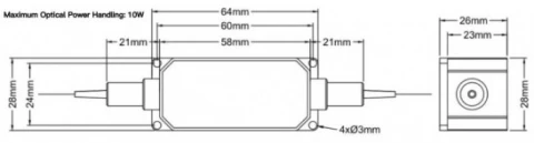 High Power PM Fiber Optical Isolator photo 2