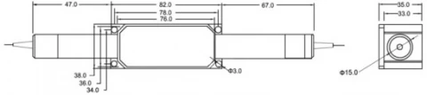 High Power Polarization-Maintaining Isolator (50W) photo 2