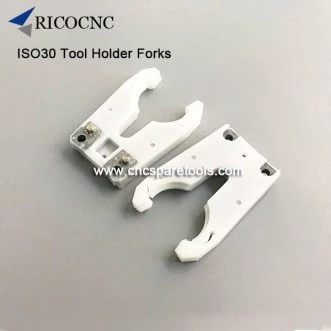 ISO30 Toolholder Forks ATC Tool Grippers for Woodworking CNC Routers photo 1