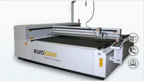 Large Flatbed Laser Cutting Machine eurolaser L-3200 photo 1