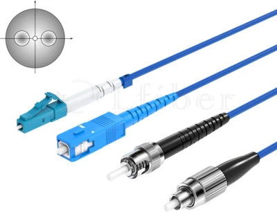 Polarization Maintaining (PM)  Fiber Patch Cable with High Extinction Ratio photo 1