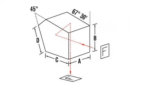 RMI Penta Prisms - BK7-UVFS-FS photo 1