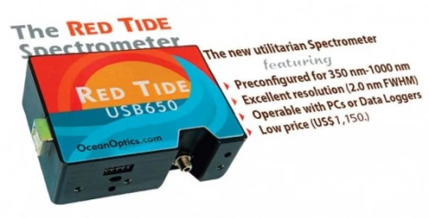 USB-650 Red Tide Spectrometer, Preconfigured photo 1
