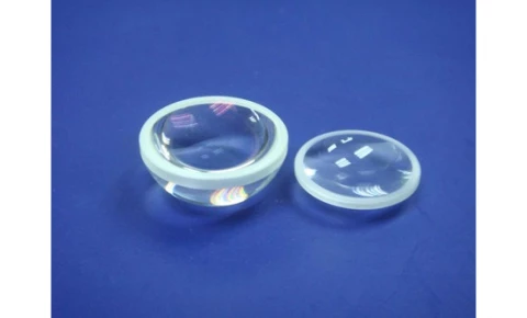 UV Fused Silica Meniscus lens photo 1