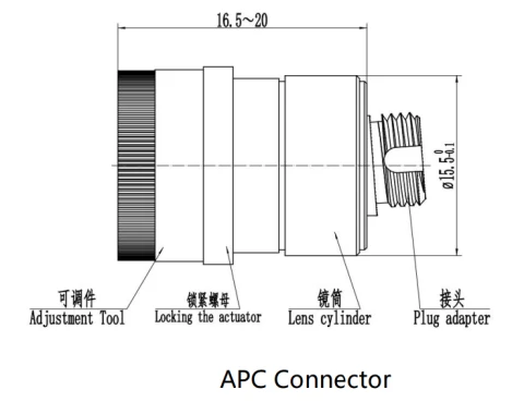 Adjustable Aspheric Collimators FC/APC photo 3