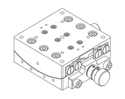 High Precision Manual Goniometer Stage (AKG series by Zolix) photo 3