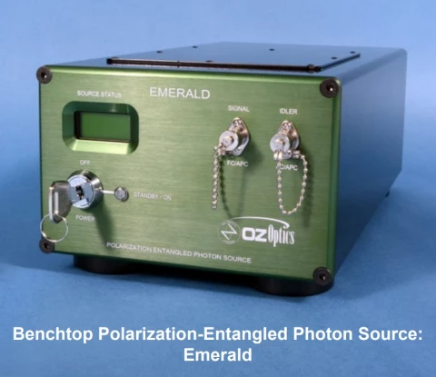 Benchtop Polarization-Entangled Photon Sources Ruby and Emerald photo 2