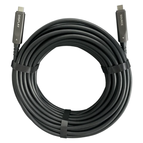 OEM Factory Wholesale 15m 10Gbps USB3.2 type-C Active Optical Extension Cable 60W PD-8K/60Hz for VR, Camera, 3D Scanner & Medical photo 3