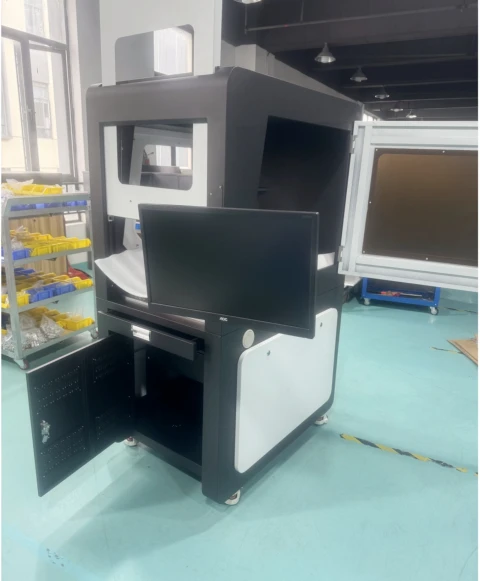 Customized UV Fiber Laser Marking Machine 5W 20W for Electronics and Semiconductor Industry photo 4