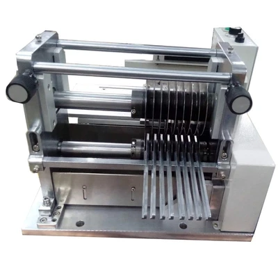 Durable LED Panel PCB De-panel Separation for Printed Circle Board,Multiple-blade PCB V-cut Machine photo 4