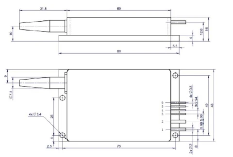 FBLD-976-60W-FC106.5-VBG-6Pin photo 1
