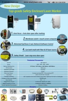 Fiber Laser Marking Machine with Enclosure (Type V) photo 2