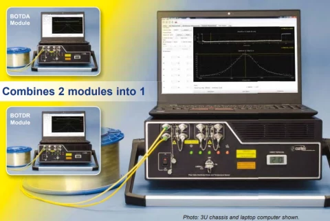 Fiber Optic Distributed Strain and Temperature Sensors (DSTS): BOTDA+BOTDR Combo Module photo 1