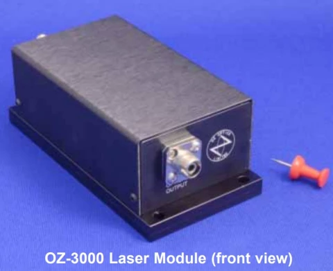 Fiber Pigtailed Ultra Stable Laser Module: OZ-1000, OZ-2000, and OZ-3000 Series photo 2