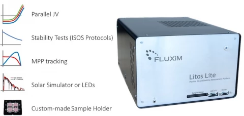 Fluxim Litos Lite - Parallel JV and Stability Measurement Platform for Solar Cells photo 1