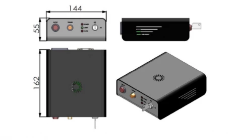 FPYL-532-XXXT-SLM-DS Single Frequency DPSS Laser photo 1