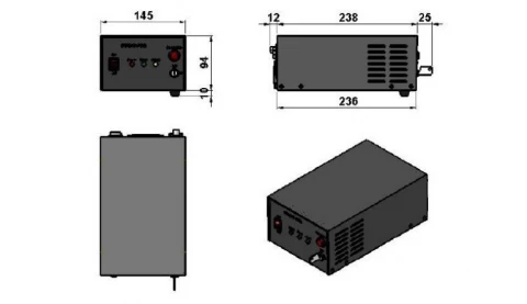 FPYL-355-XXT Ultra Violet CW DPSS Laser photo 1