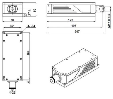 FPYL-561-XXXXT DPSS Laser photo 1