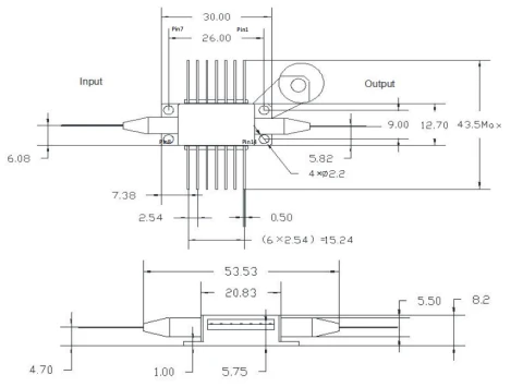 High-Gain 1550nm Semiconductor Optical Amplifier photo 1