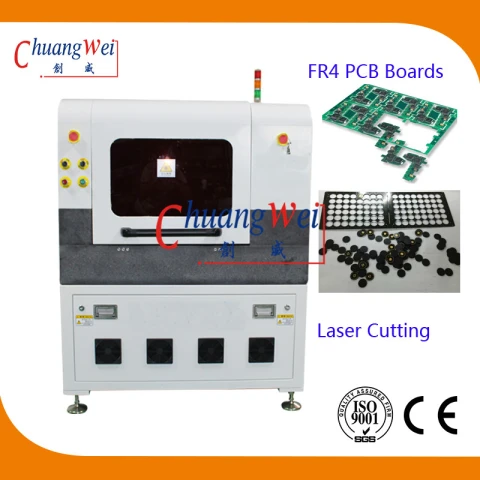 Large Area PCB Depaneling Machine for FR4 / FPC 355nm Laser Wavelength photo 1