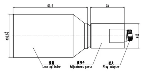 Long Distance Collimator For 100M FC/APC photo 2