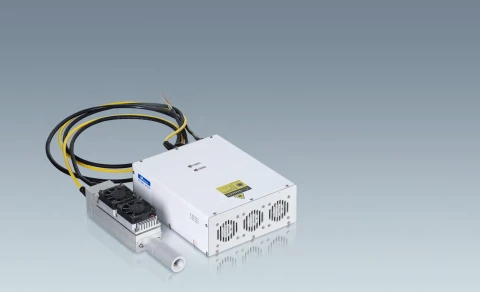 Maiman Laser 355nm 1watt  Air-cooled Fiber Coupled UV DPSS Laser photo 1