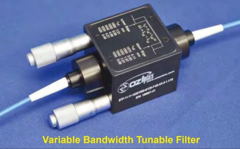 Manually Adjustable Polarization Insensitive Variable Bandwidth Tunable Filter BTF-11-11-1525 photo 1