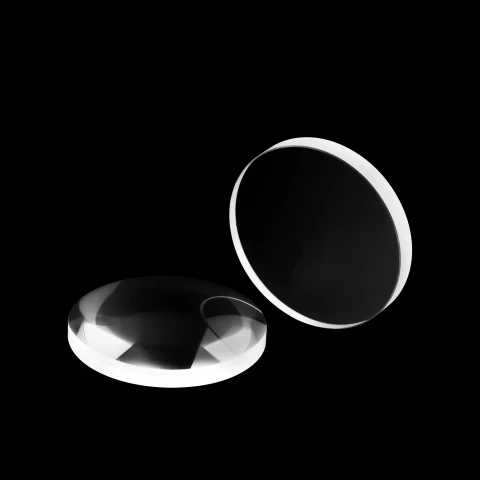Manufacturer Custom High Transmittance Optical BaF2 Barium Fluoride Plano-convex Lens for Infrared Detector and Sensor photo 1