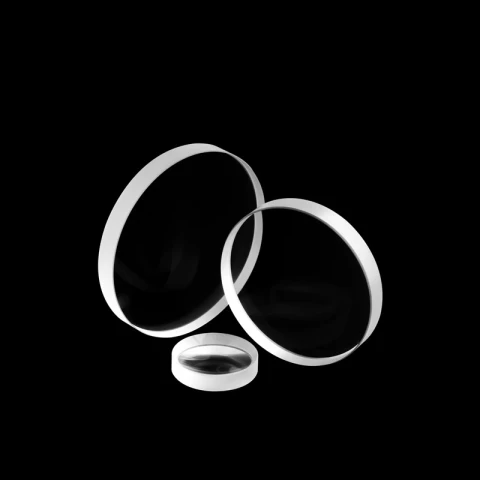 Manufacturer Supply Infrared Monocrystalline CaF2 Calcium Fluoride Plano Concave Lens for IR Light Sourse photo 2