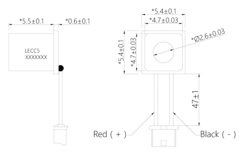 Metalens VCSEL 850nm 65mW AMG5300004-A-S1 photo 3