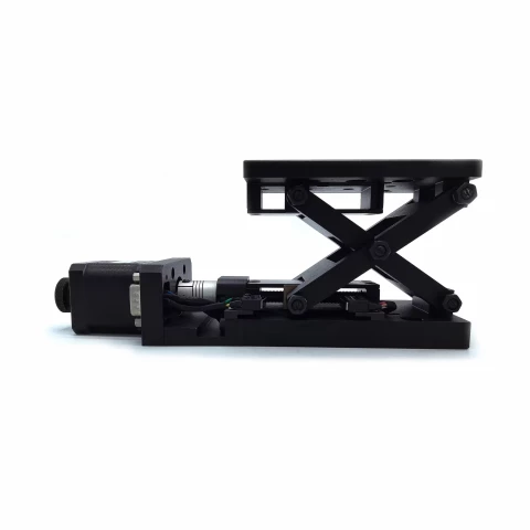 LSDS-50JS: 50mm Travel Motorized High Load Lab Jack Vertical Stage Anodized Aluminum (CE & ISO) photo 1
