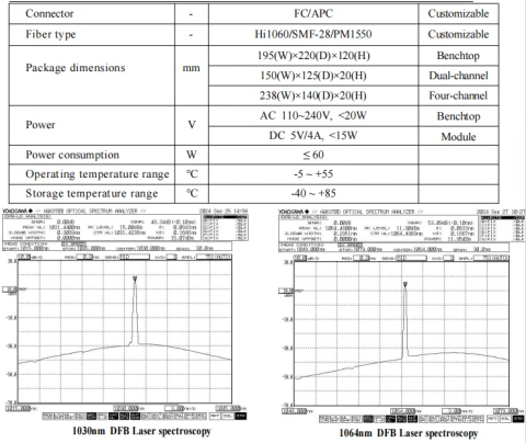 Multi-channel DFB laser source photo 3