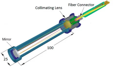 Gas Transmission Infrared Fiber Optic Probe for Gases (Silica) photo 3