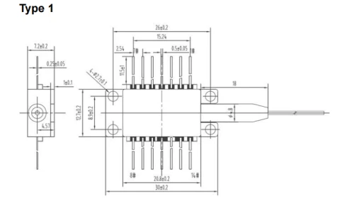 Narrow Linewidth DFB Butterfly Laser Diode photo 2