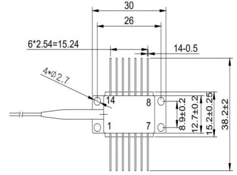 Narrow Linewidth DFB Butterfly Laser photo 2